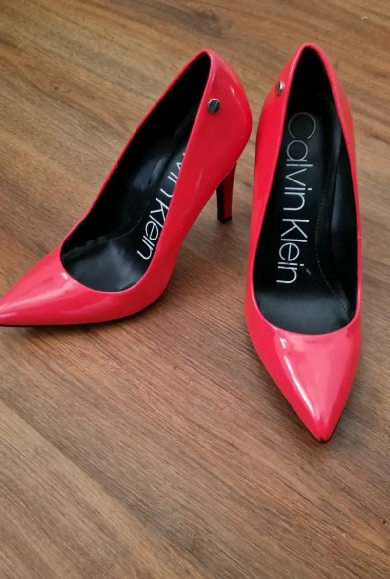 Tacones rosa Calvin Klein