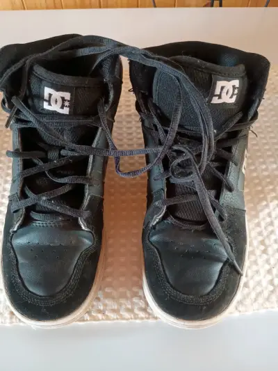 Zapatillas DC negras de caña alta - miniatura 2