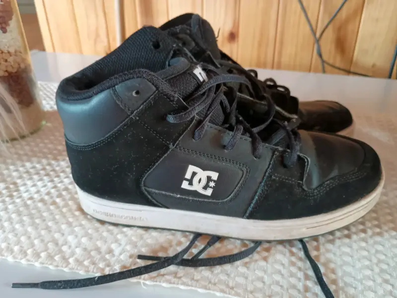 Zapatillas DC negras de caña alta - 3