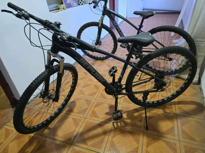 Bicicleta montaña Jiepubao negra - 1