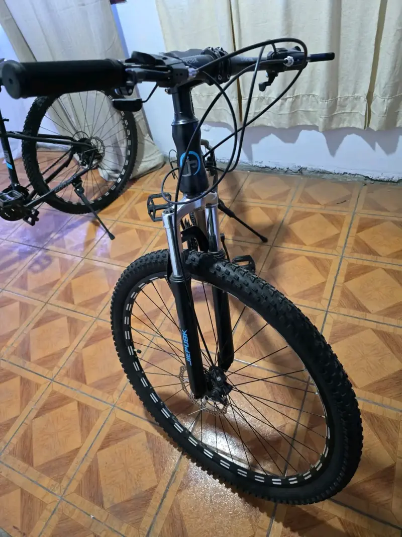 Bicicleta montaña Jiepubao negra - 3