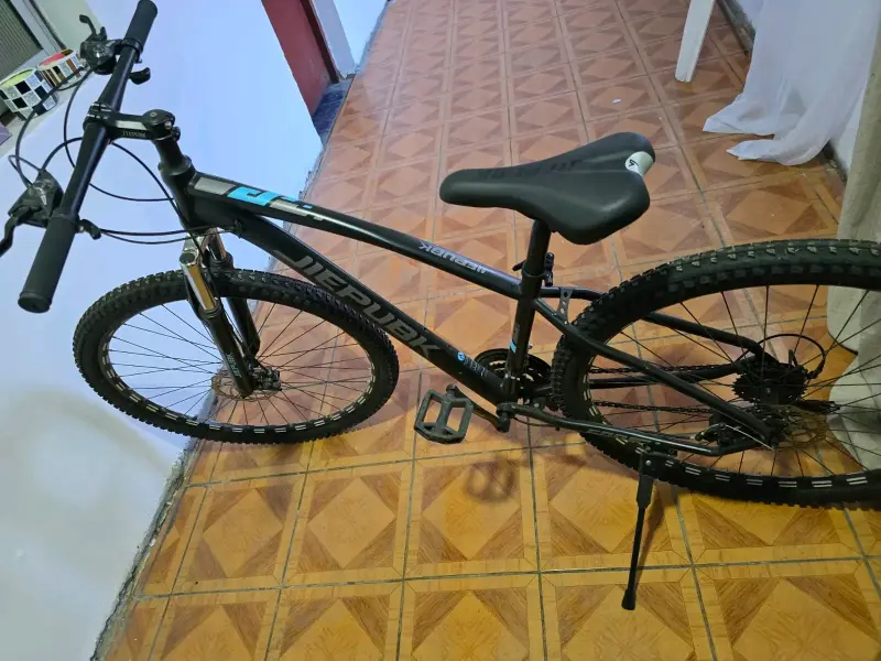 Bicicleta montaña Jiepubao negra - 5