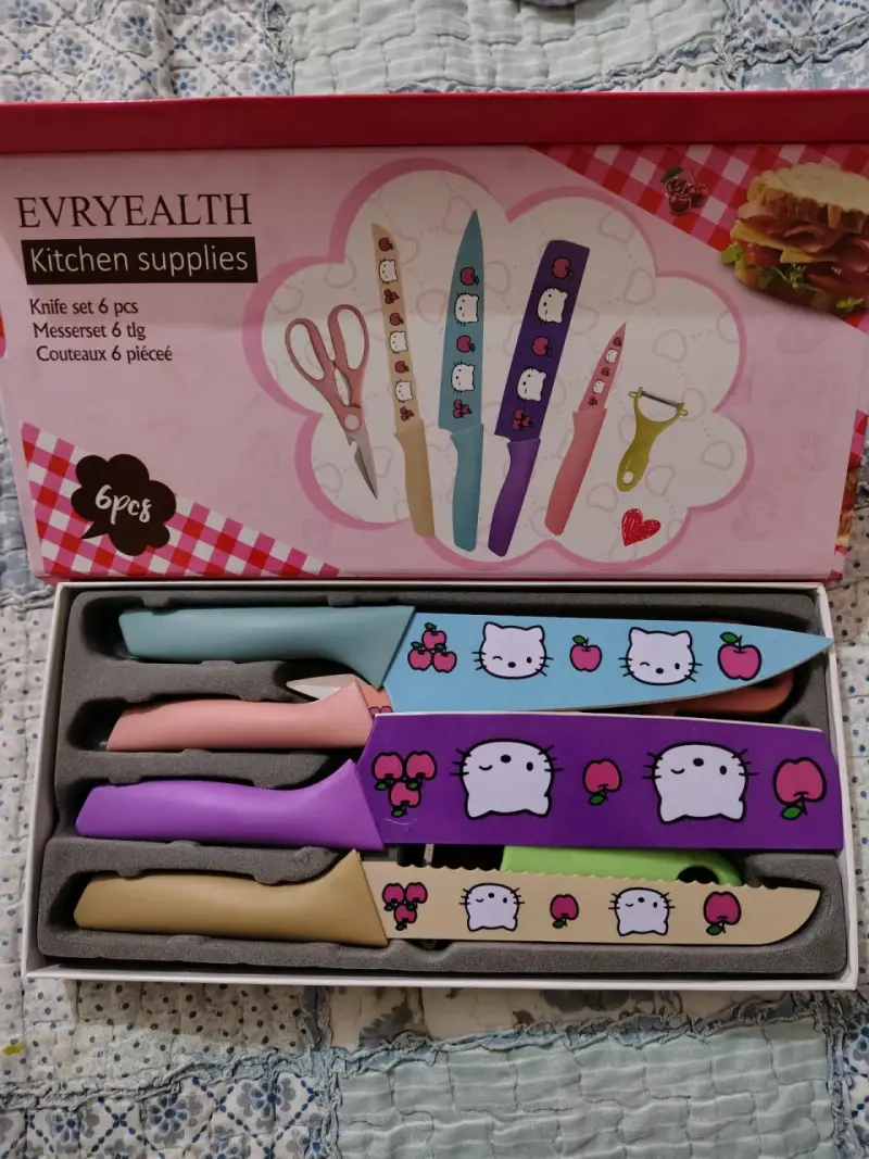 Juego de cuchillos con diseño - 2