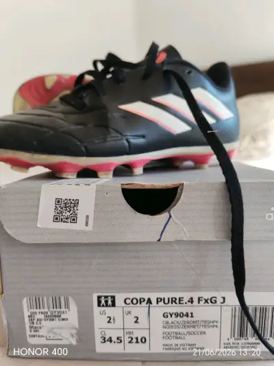 Zapatos de fútbol adidas para niño - miniatura 1