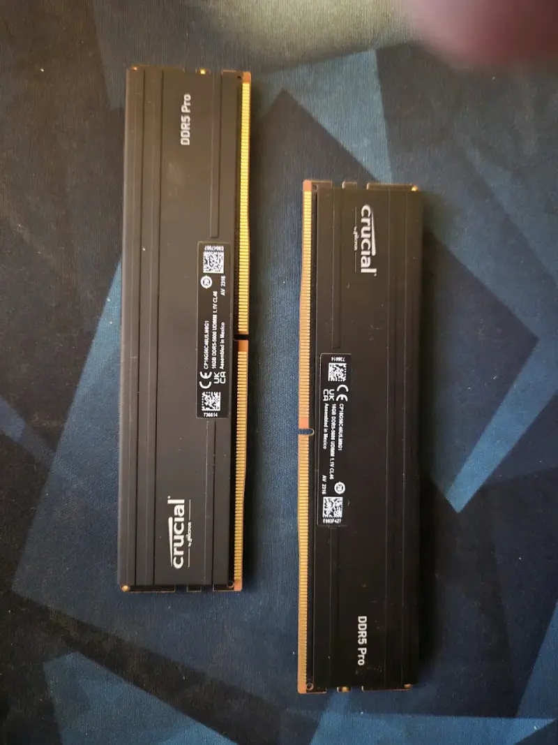 Memorias RAM Crucial DDR5 Pro