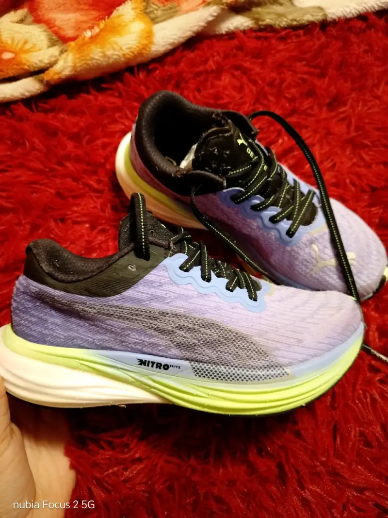 Zapatillas deportivas Puma moradas - 1