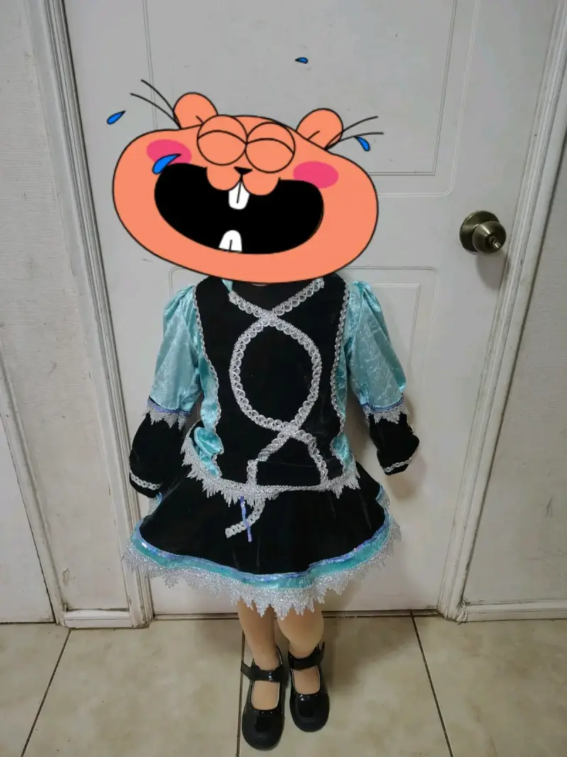 Traje caporal niña talla 6