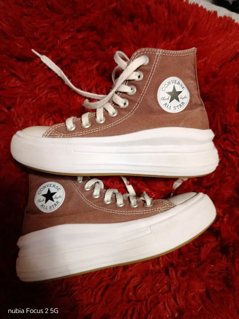 Zapatillas Converse All Star burdeo - 1
