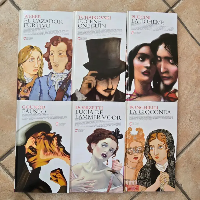 Los clásicos de la Opera, 400 años: 15 libros + CD - 3