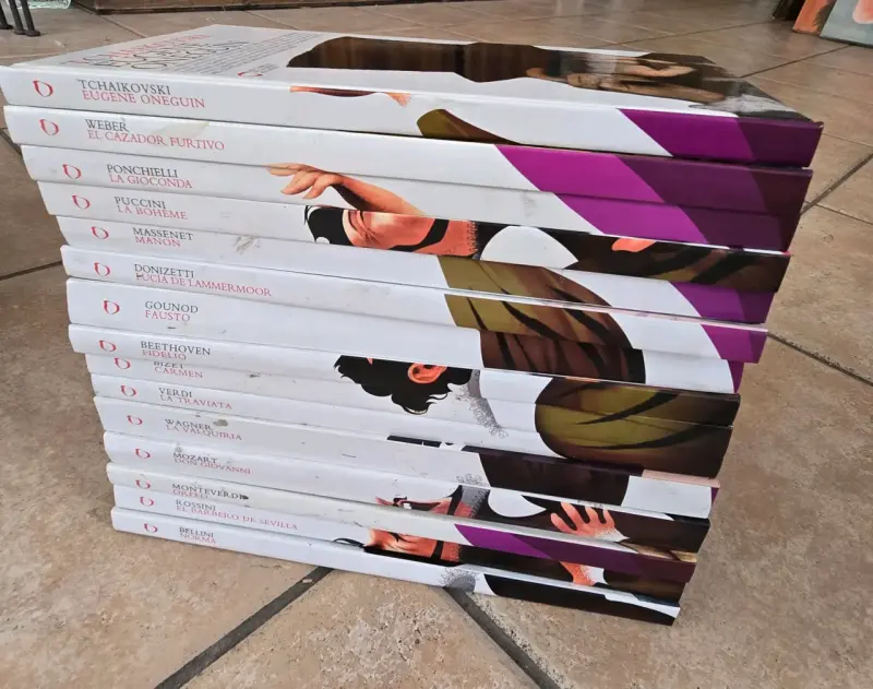 Los clásicos de la Opera, 400 años: 15 libros + CD - 4