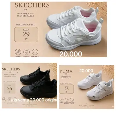 Zapatillas Puma y skechers - miniatura 2