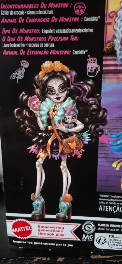 Muñeca Monster High Skelita Calaveras - miniatura 4