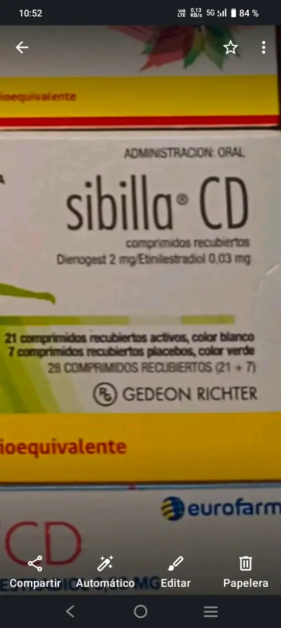Anticonceptivos Acotol 2mg - 2
