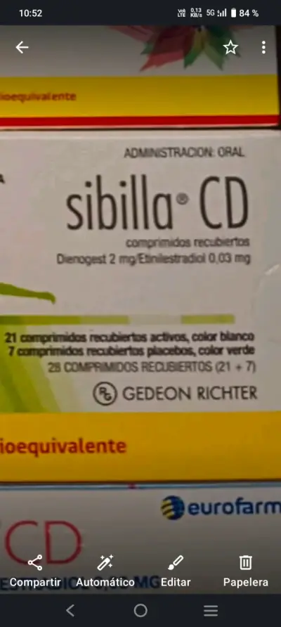 Anticonceptivos Acotol 2mg - miniatura 2