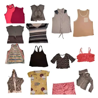 Lote de tops y poleras variadas - miniatura 1
