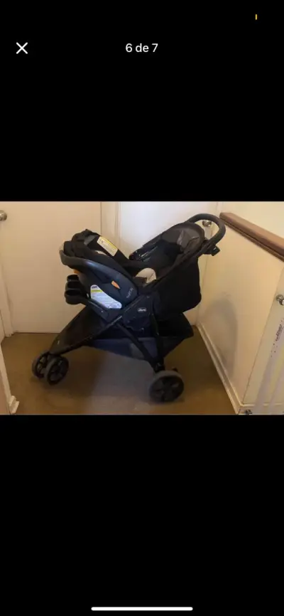 Coche y silla para bebé Chicco - miniatura 5