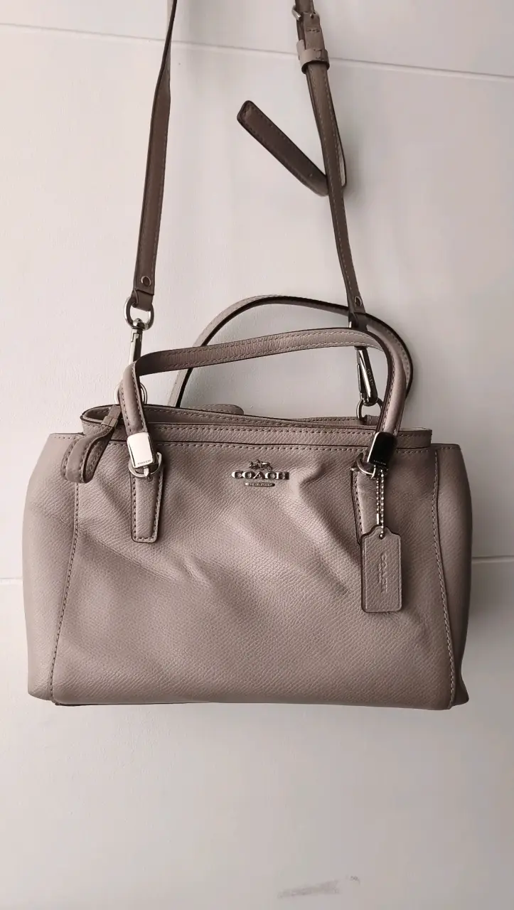 Cartera Coach color beige - 2