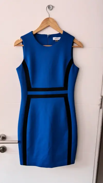 Vestido azul Calvin Klein - miniatura 1