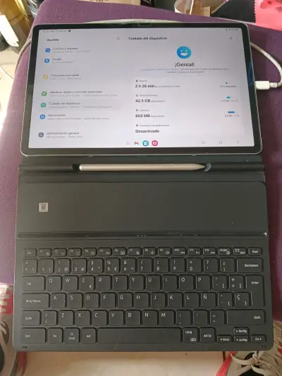 Tablet Samsung S7 con  teclado desmontable - miniatura 3