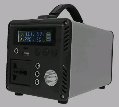 Generador portátil solar con panel 200watt. - miniatura 3