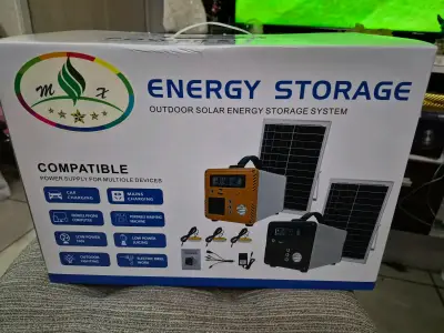 Generador portátil solar con panel 200watt. - miniatura 4