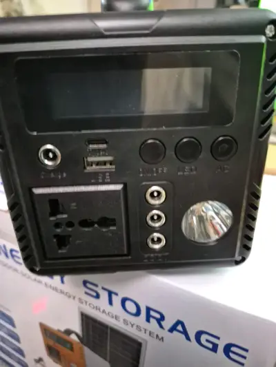 Generador portátil solar con panel 200watt. - miniatura 6