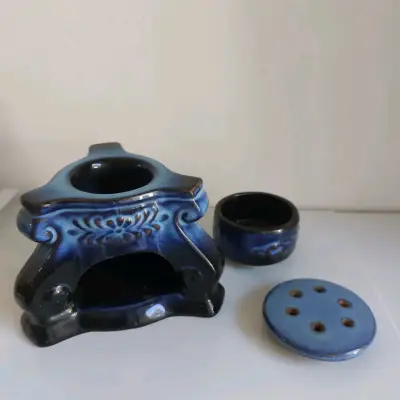 Quemador incienso aceites cerámica - miniatura 4