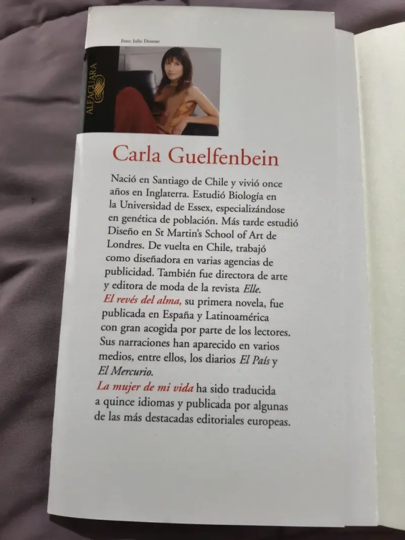 Libro 'La mujer de mi vida' - 3