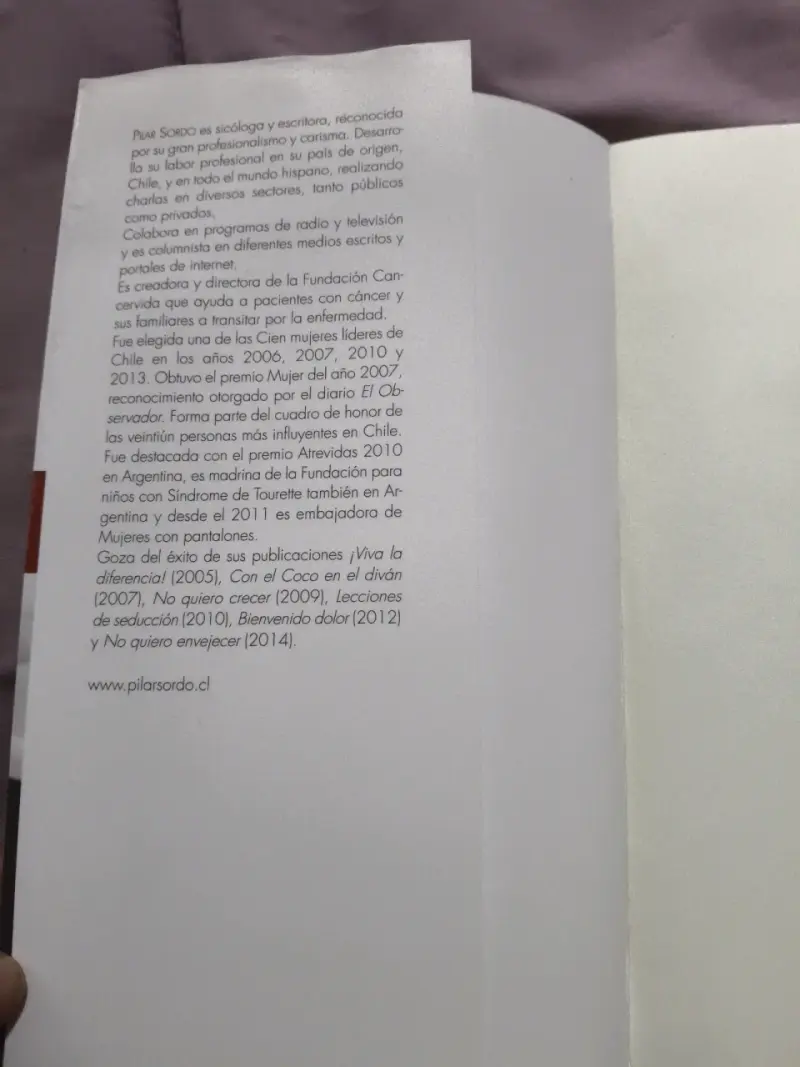 Libro 'Lecciones de seducción' - 3