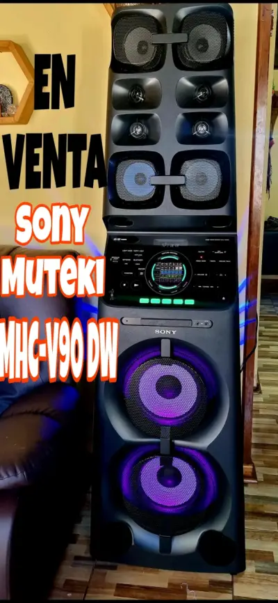 Equipo de sonido Sony Muteki MHC-V90DW - miniatura 1