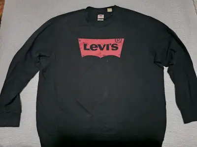 Polerón negro Levi's - miniatura 1