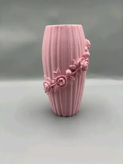 Florero decorativo rosado - miniatura 2