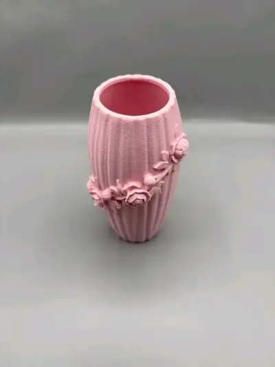 Florero decorativo rosado - miniatura 3