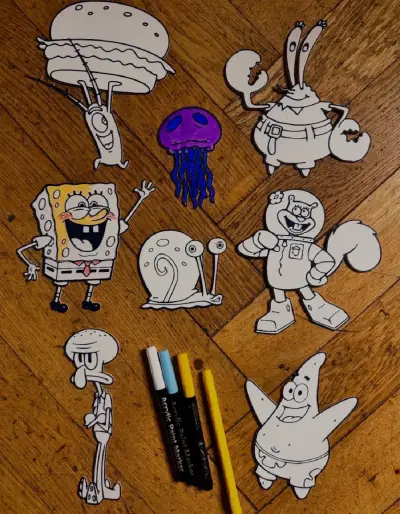 Figuritas de personajes en 3D - miniatura 4