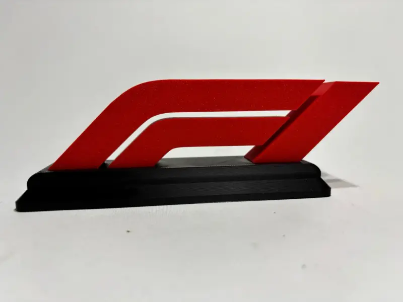 Logotipo decorativo en forma de F1 - 1