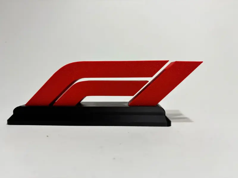 Logotipo decorativo en forma de F1 - 2