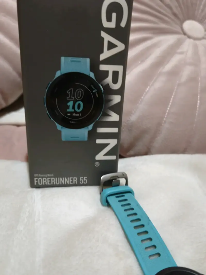 Reloj Garmin Forerunner 55 color celeste - 6