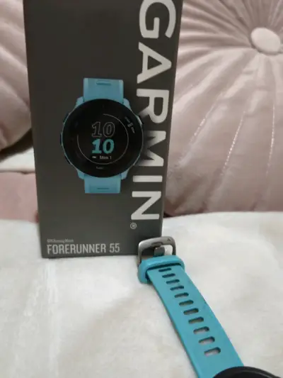 Reloj Garmin Forerunner 55 color celeste - miniatura 6