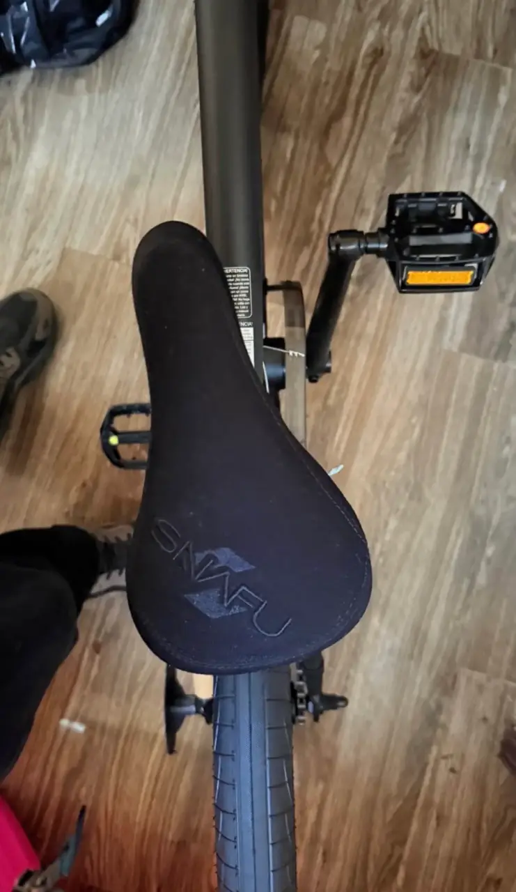 Bicicleta BMX Monster negra - 5