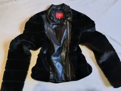 Chaqueta negra Guess con paneles - miniatura 9