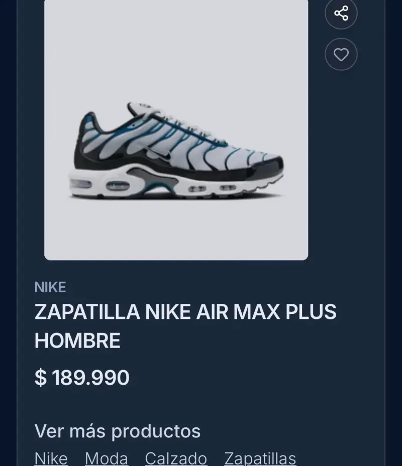 Zapatillas deportivas Nike grises, numero 40 - 3