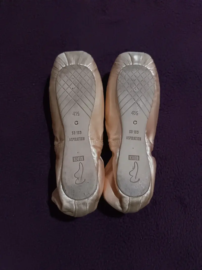 Zapatillas de ballet Bloch Aspiration beige - 1