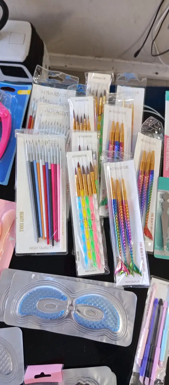 Set de pinzas para uñas rosa - 3