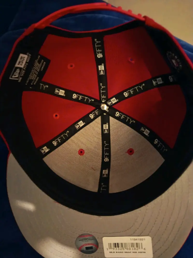 Gorra roja new era original - 3