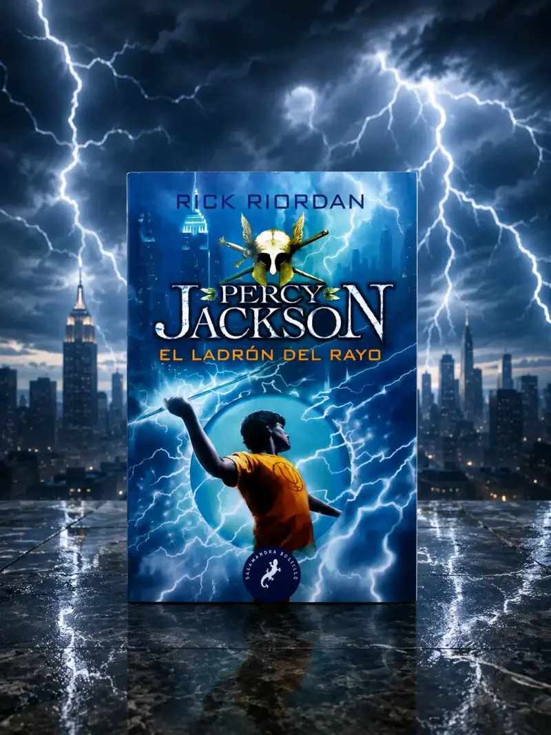 Libro Percy Jackson: El ladrón del rayo