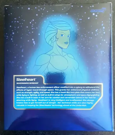 Figura SilverHawks Steelheart Acerina NUEVA - miniatura 3