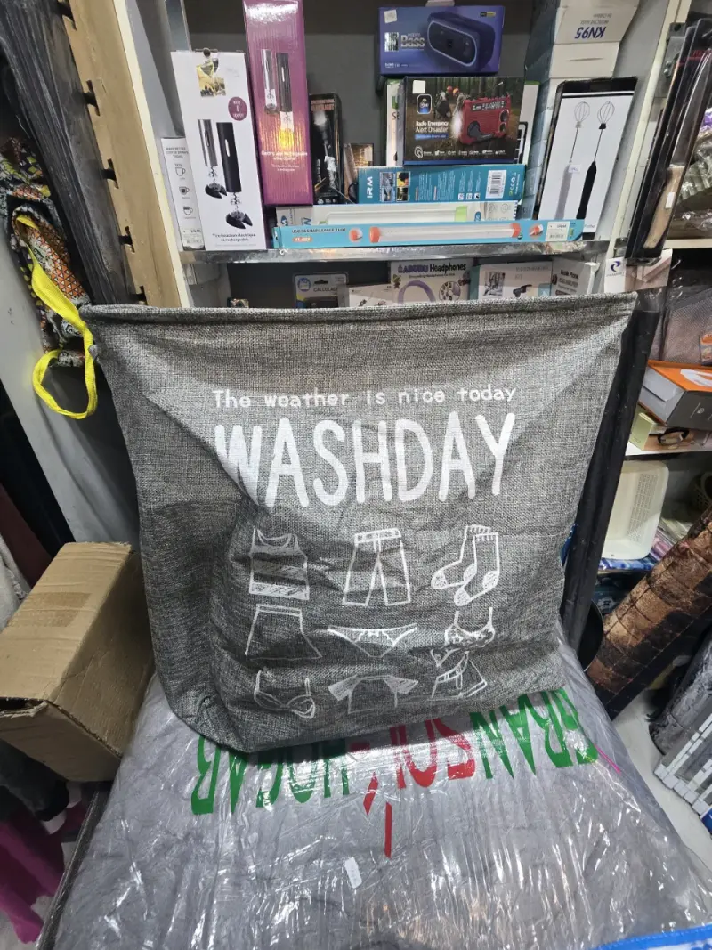 Cesto de ropa gris 'Washday' - 2