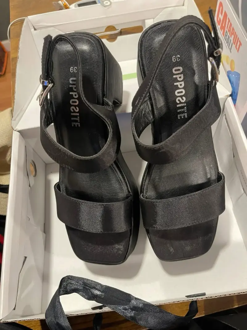 Zapatos de cuero negros - 3