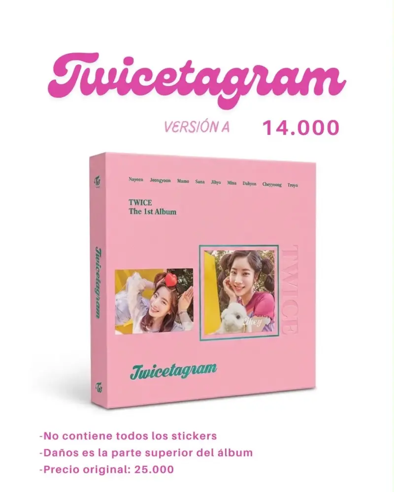 Álbum Twicetagram Versión A