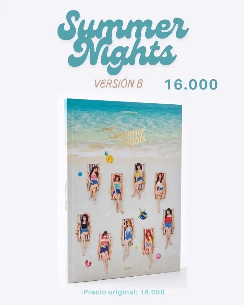Álbum Summer Nights Versión B